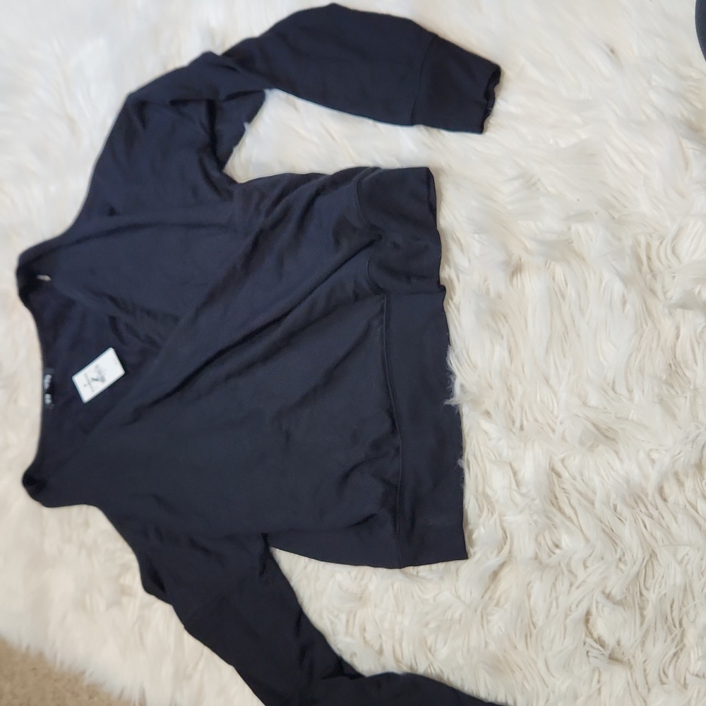 NWT Express open shoulder top- small